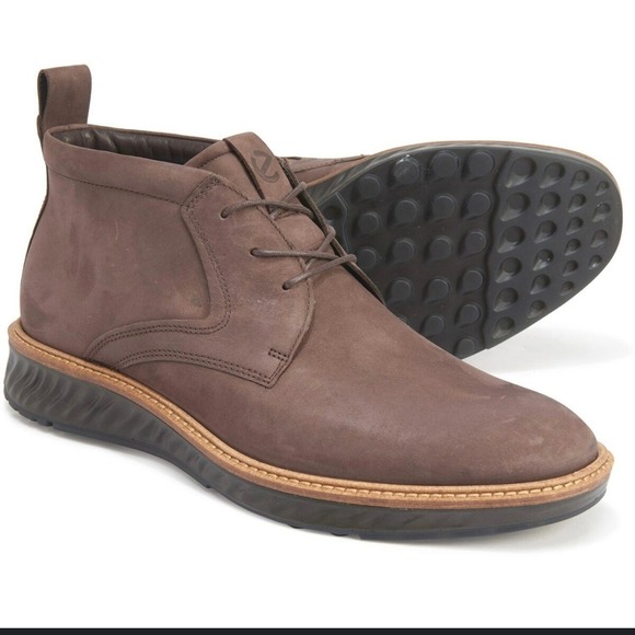 ECCO St. 1 Hybrid Gore-tex Waterproof Nubuck Chukka Ankle Boot- Size 40 EUR 6 US - Picture 1 of 10